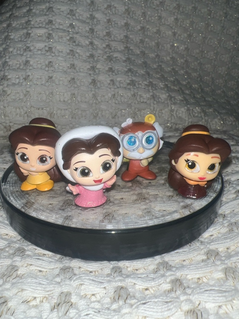 Disney Beauty and the Beast Doorables Set Belle Gaston Maurice